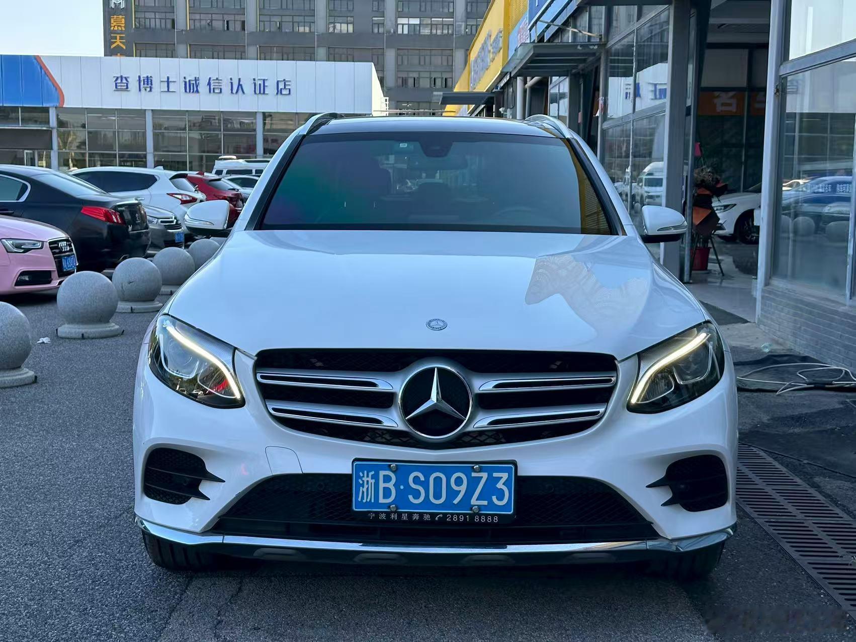 奔驰GLC顺利交付谢谢陕西榆林朋友支持好漂亮的车5万公里2016款第一批车主