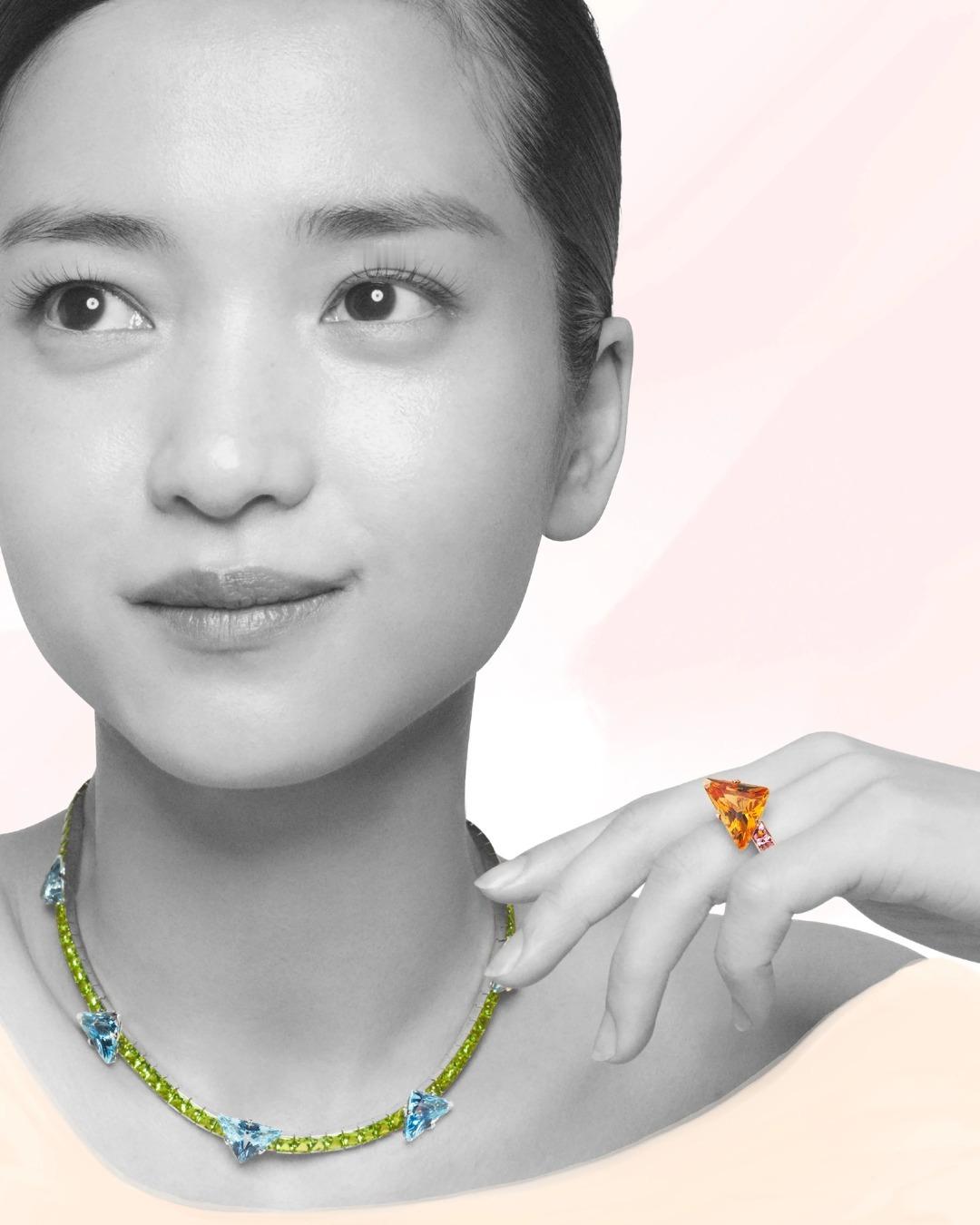 金泰梨xPRADA🍐的成衣、美妆、珠宝都签给了Prada，品牌给到的资源待