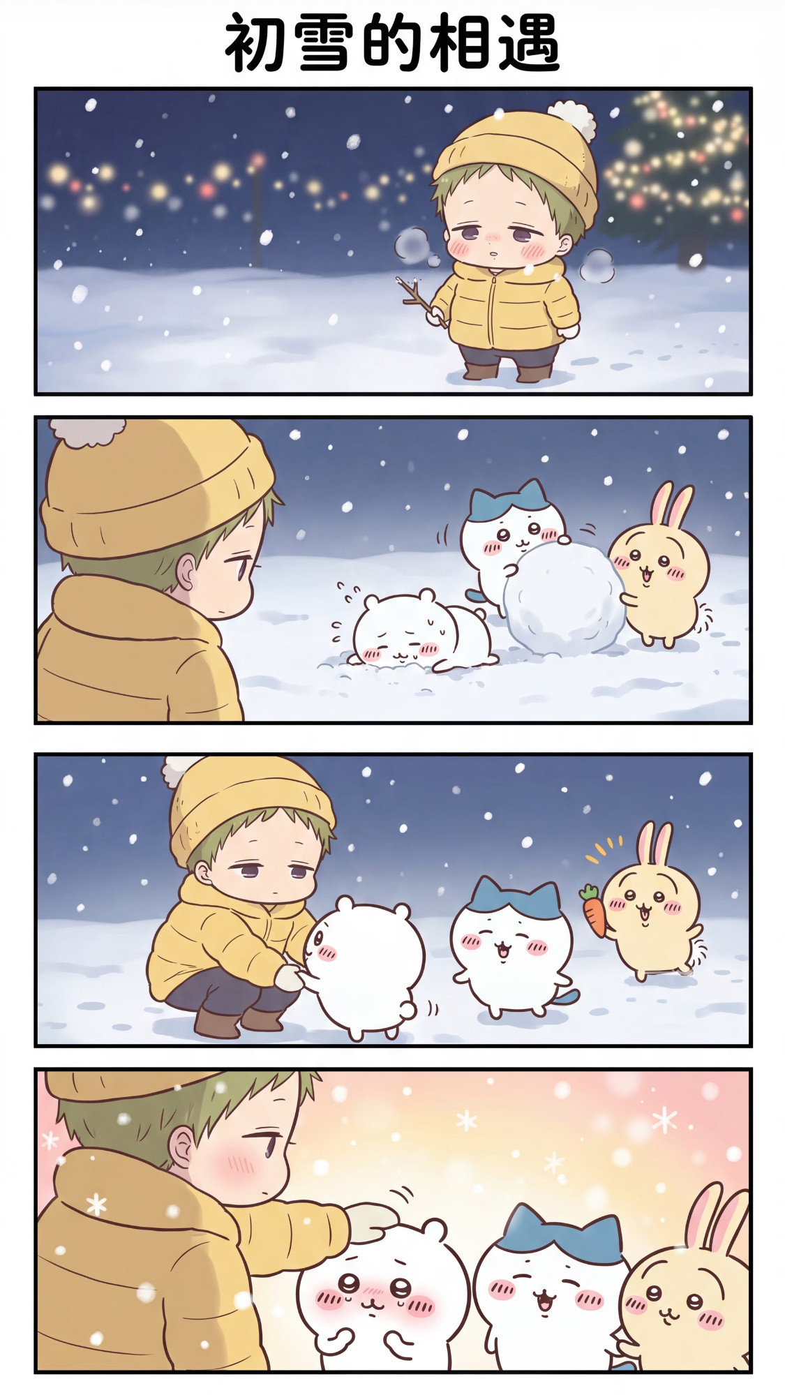 ChiikawaX学园奶爸——圣诞快乐！！！🎄❄️2025动漫嘉年华动漫点评团