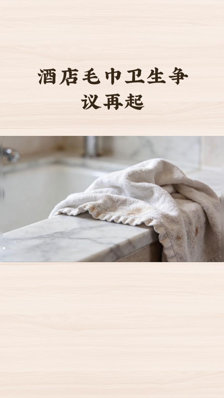 酒店毛巾卫生争议再起，自带洗漱品成出行新常态？近日，一则“住酒店不带毛巾的人天
