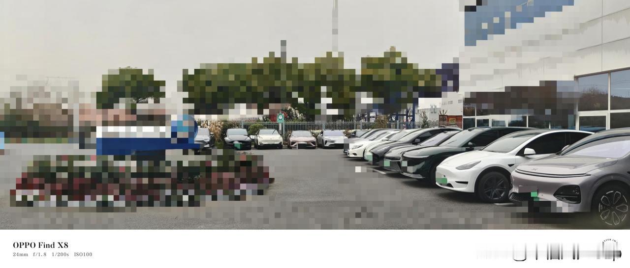 2026年初，新能源的渗透率有多强？两排汽车，随机停车，就发现一辆油车，其余十