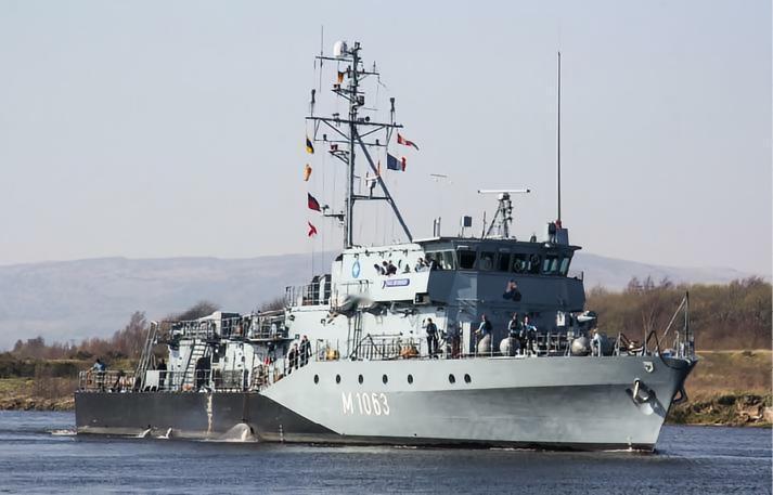 德国“弗兰肯索”级猎雷舰“弗兰肯索”级猎雷舰是德国于20世纪80年代后期设计建造