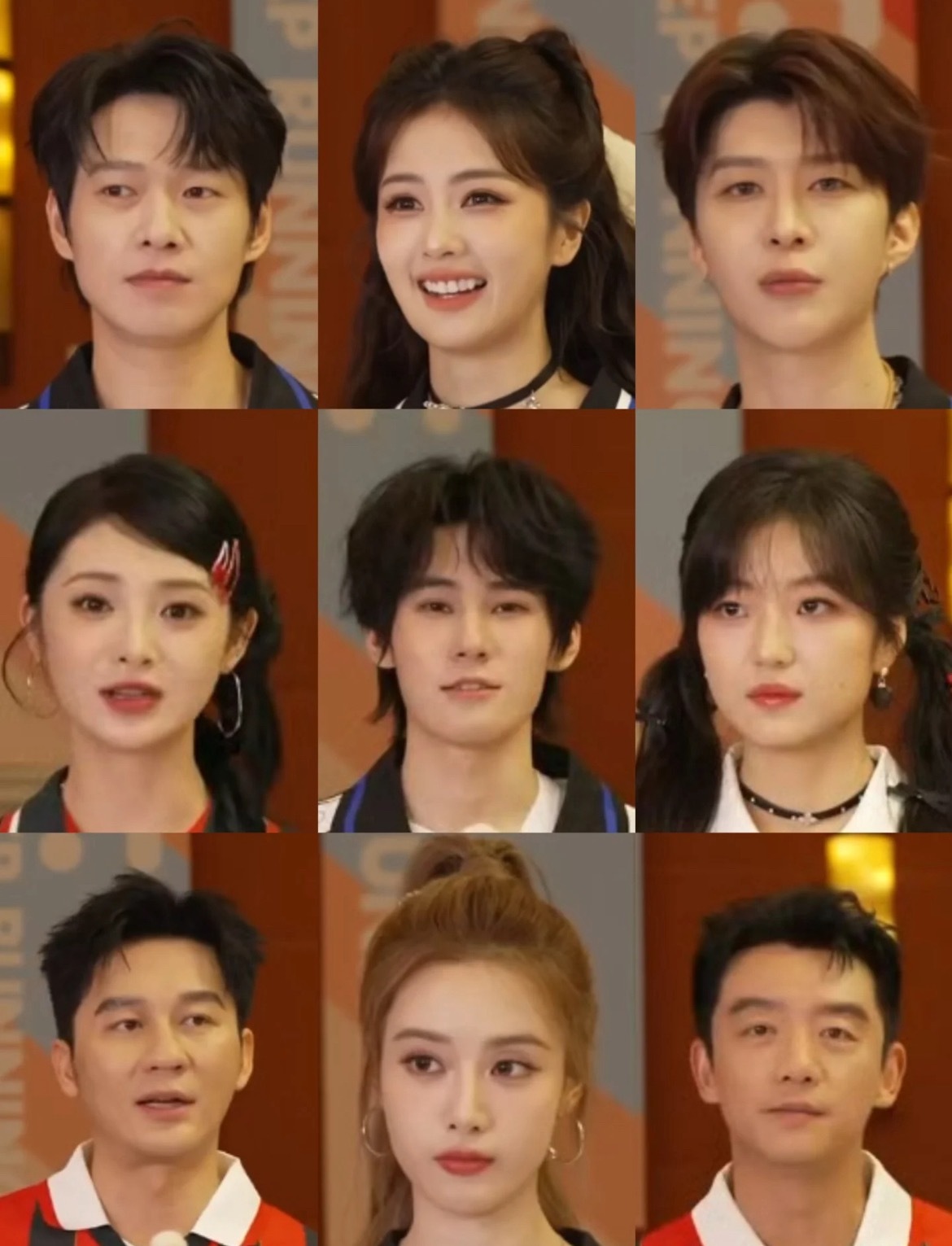 奔跑吧14海口直播怼脸截图李晨、郑恺、白鹿、范丞丞、张真源、魏大勋、孙干、周洁琼