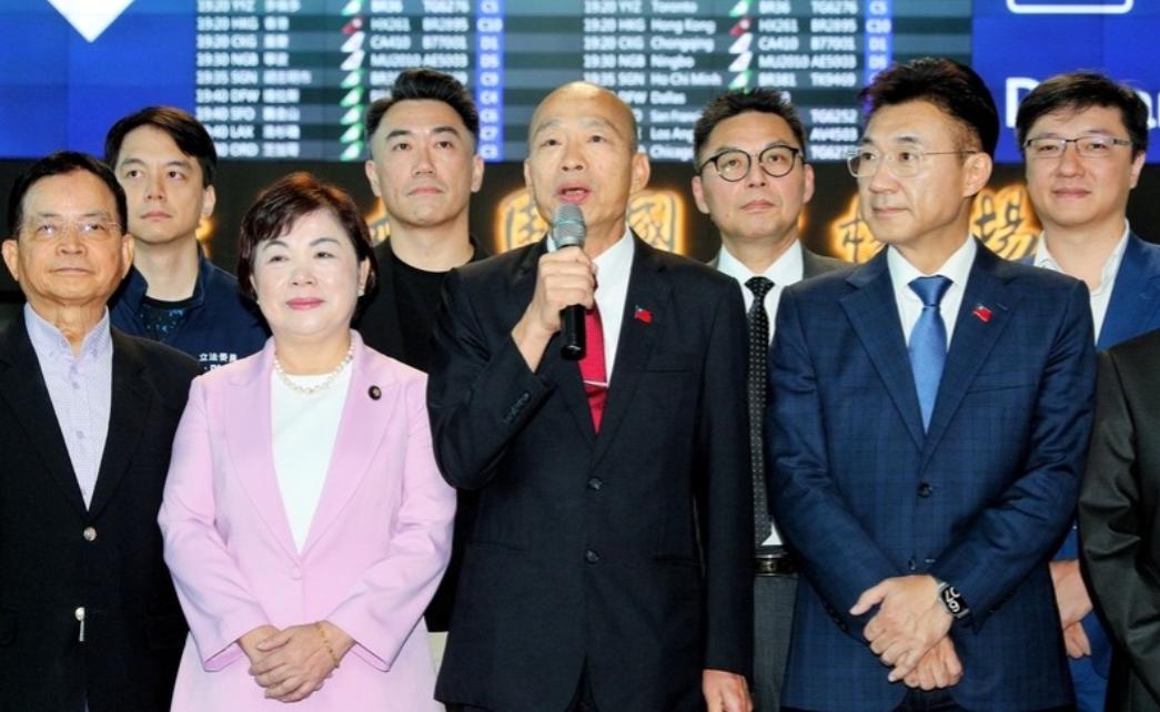 *没人接待，台湾尴尬。当地时间6月21日，台湾的韩国瑜率领跨党派立法委员出访美国