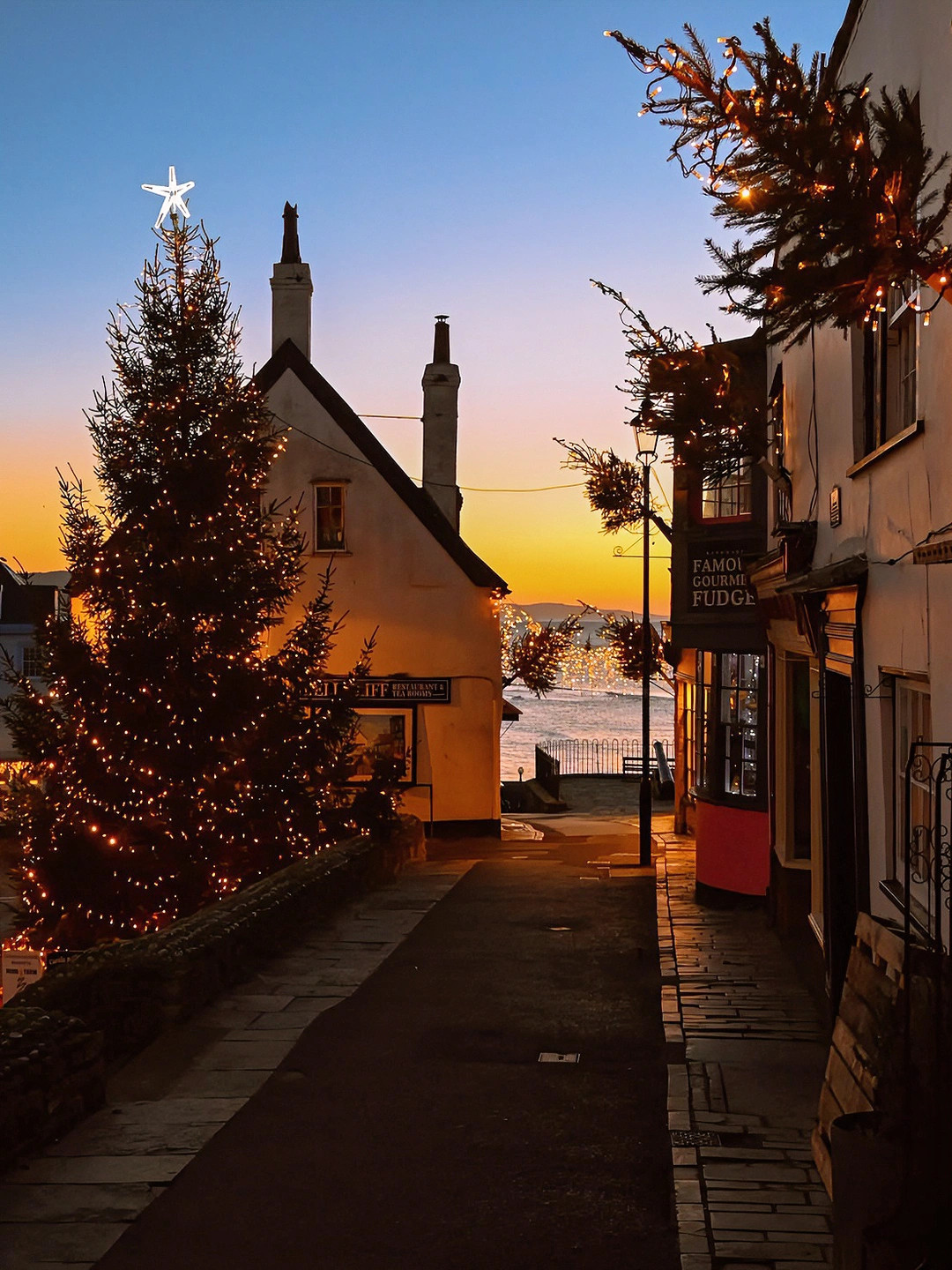 伦敦3h🎄被这个海滨圣诞小镇美哭了…😭