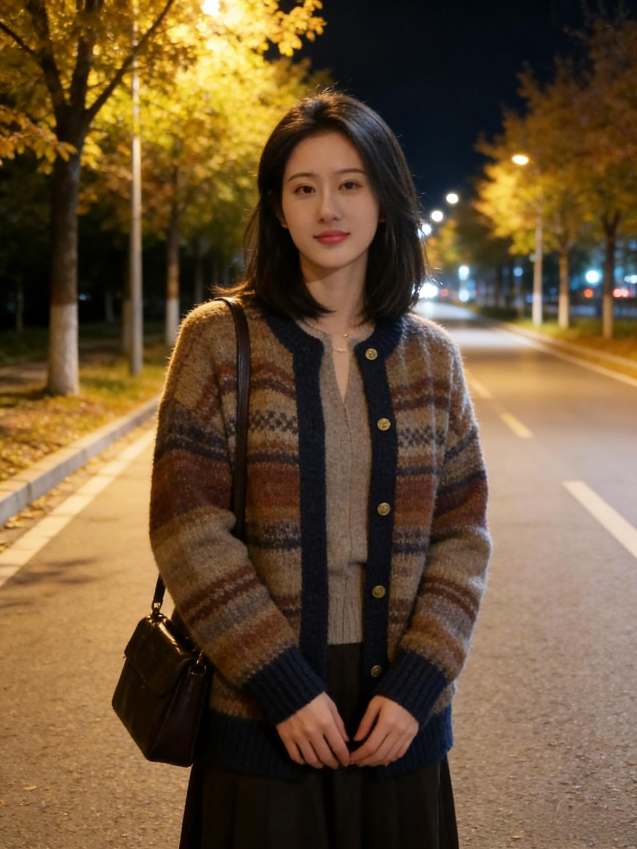 夜静径幽人独立，暗香浮动月黄昏。