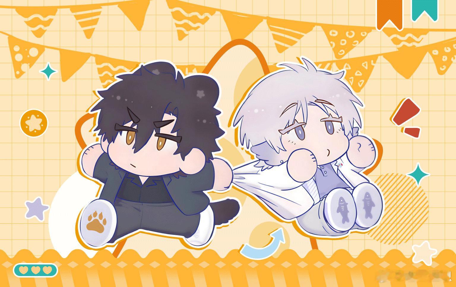 有这么萌的小鼻嘎进入国漫Q版才是国漫萌圈顶流！《错撩》狐狸郑书意+狮子时宴萌到