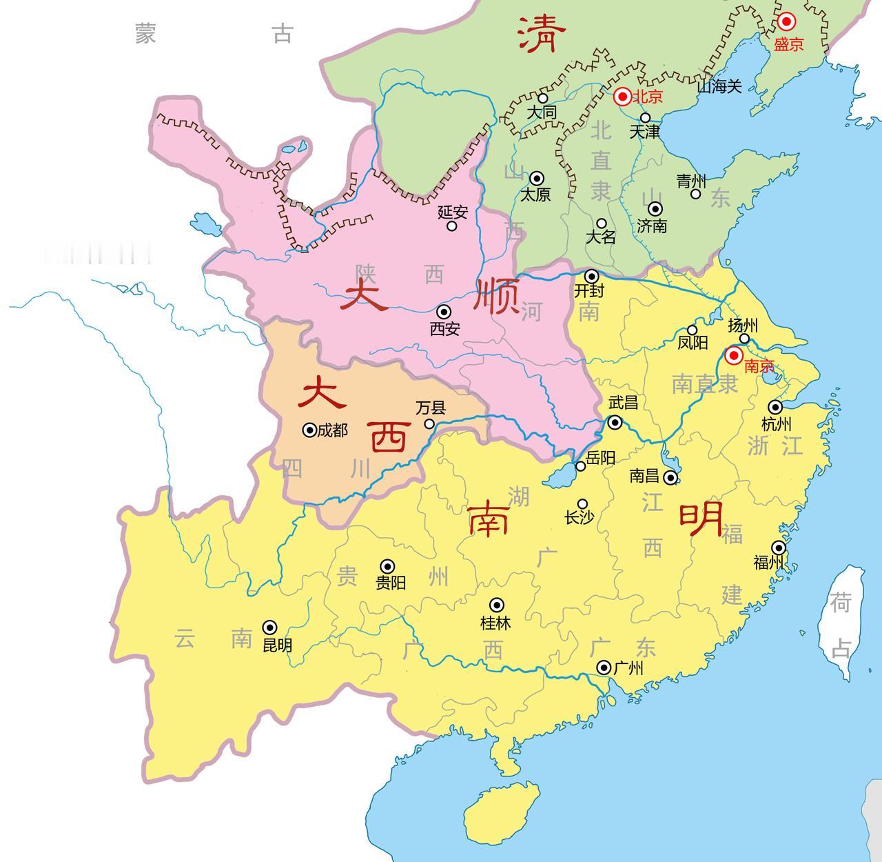 李自成在山海关之战失败后，为何在华北三省的统治就迅速崩溃了？华北三省，主要是河北
