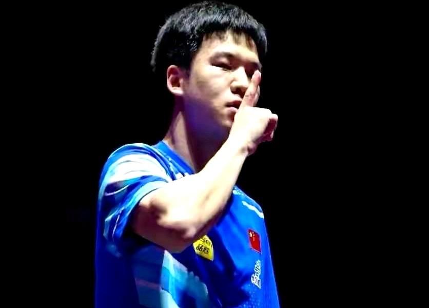 第一他独守男单下半区。国乒这几个小伙子真是一上来就得打硬仗，温瑞博和陈俊菘直接