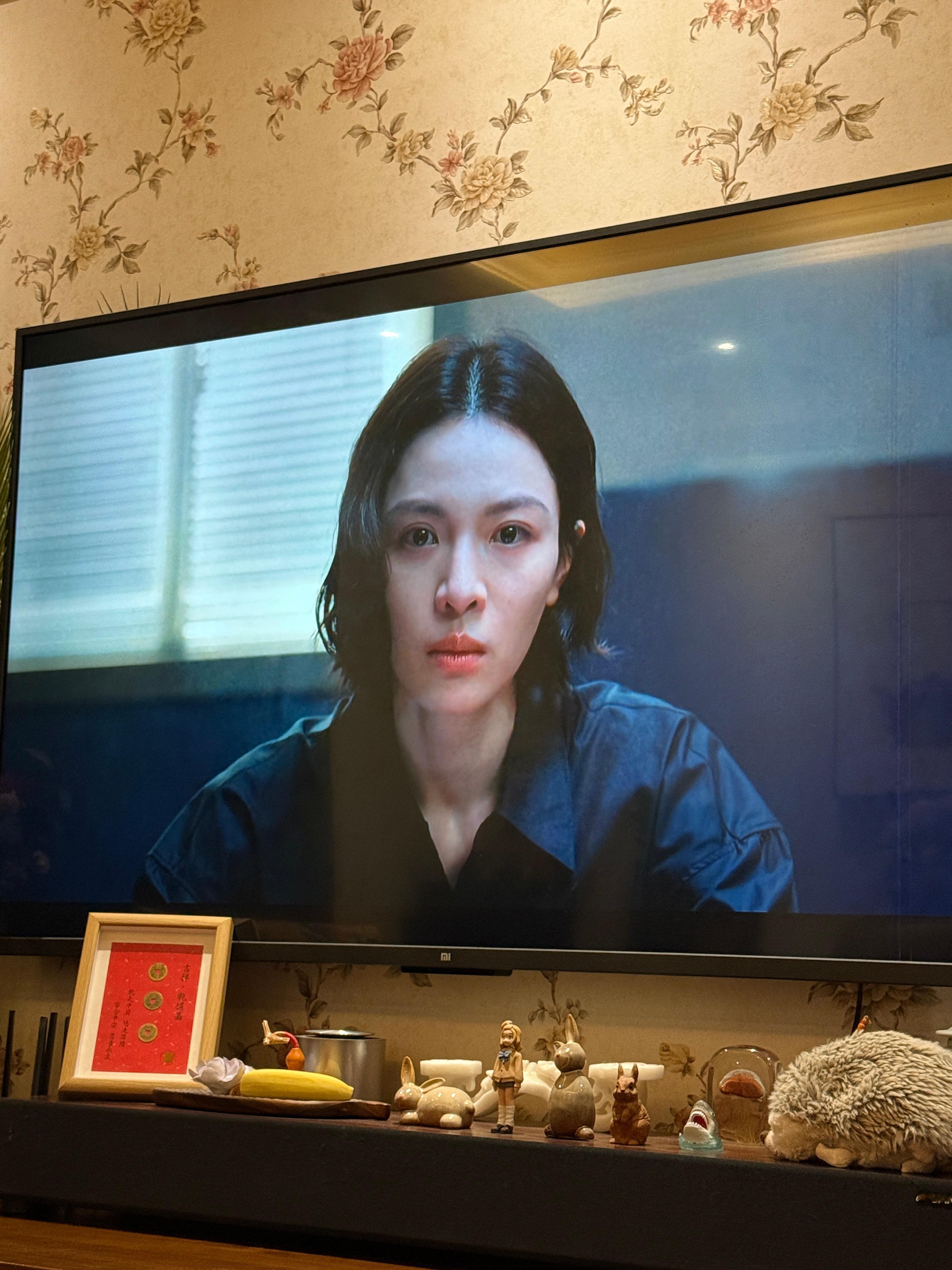 在看吴镇宇、钟楚曦的新剧《蝉》，我觉得这个剧的题材还不错，一个老太太诬告男护工说