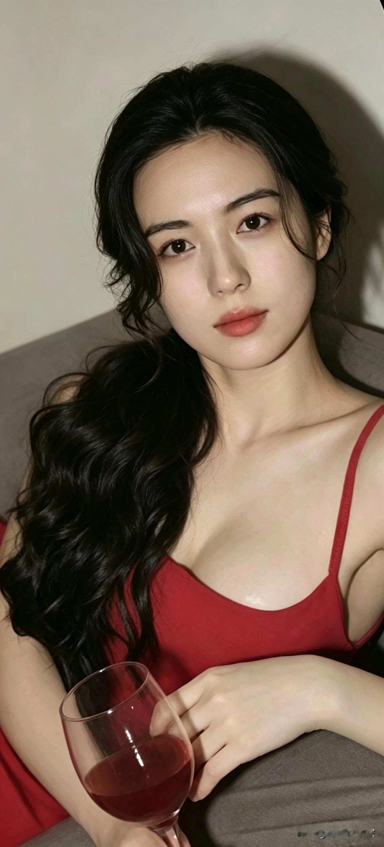 马尾辫美女（65）暮色之中，她的容貌愈发显得绝美。乌黑蓬松的卷发如瀑布般温柔