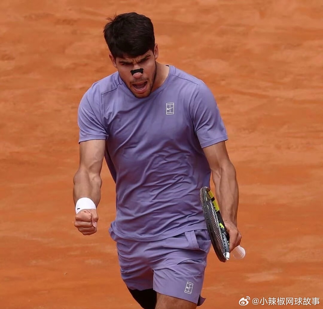 阿尔卡拉斯2-0德雷珀晋级四强！ATP1000罗马大师赛1/4决赛，3号种子阿