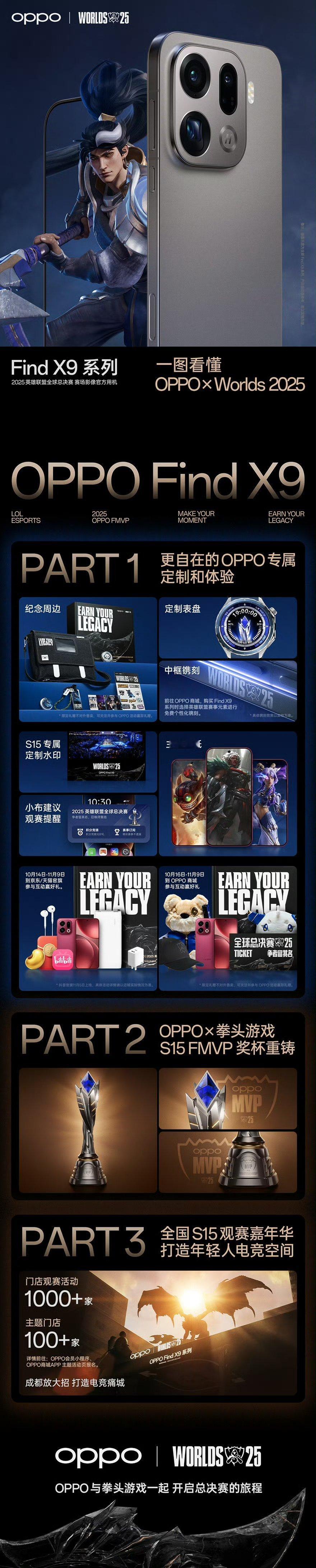 OPPOS15一张图康康：2025英雄联盟全球总决赛赛场影像官方用机——OPP