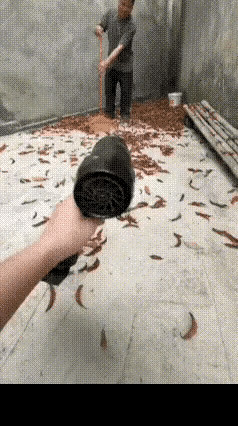 老人：我本来打算干一下午的活，被你两分钟就干完了，那我这一下午没事干了，你可真是