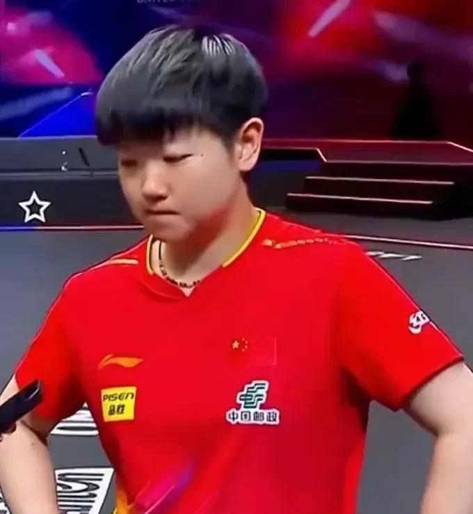 孙颖莎状态下降明显。世乒赛之后的第一个WTT商业赛，孙颖莎颗粒无收，女单早早出