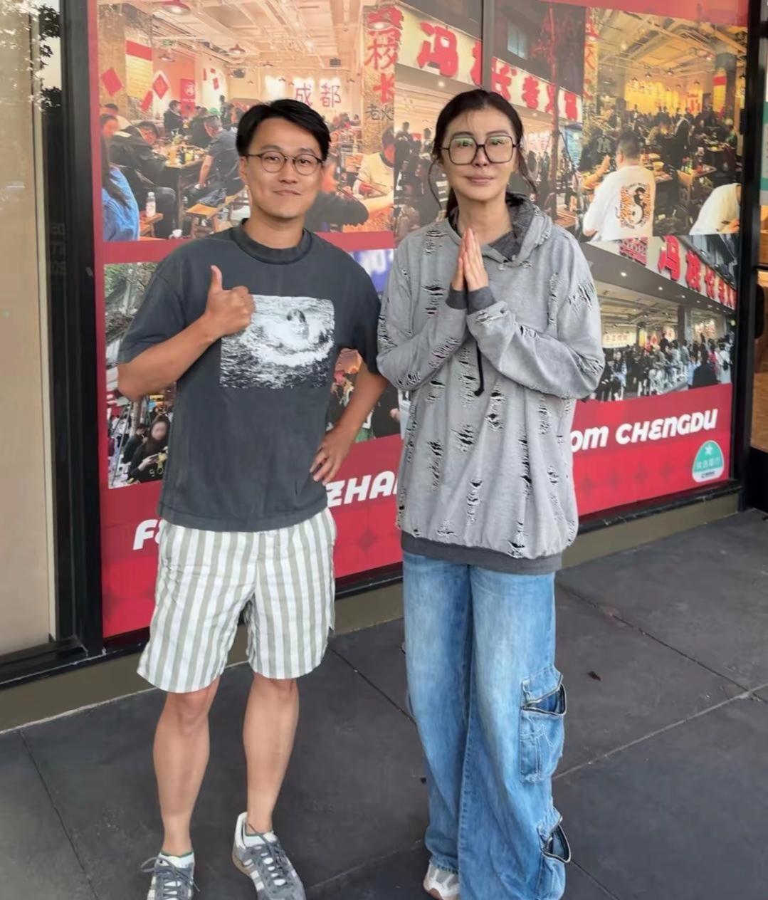 王祖贤近照，她真的好高啊！