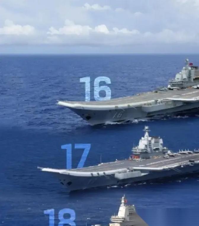 中国正式向全世界宣告两件大事：第一件是中国海军迈入三航母时代，第二件就是中国正式