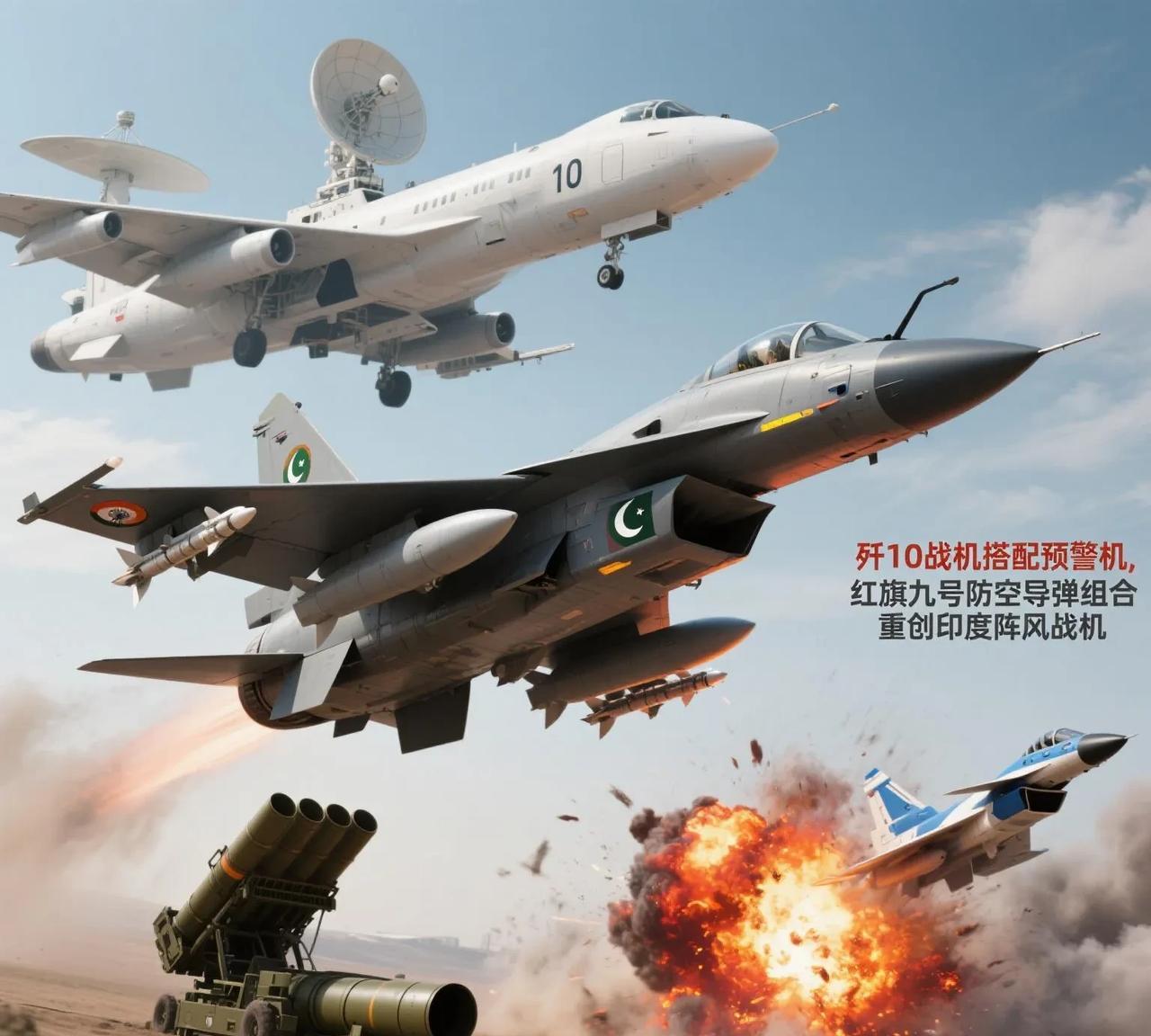 印巴空战中，歼10战机竟然是这样打爆阵风战机，真是不可思议！当时，印度的阵风战机