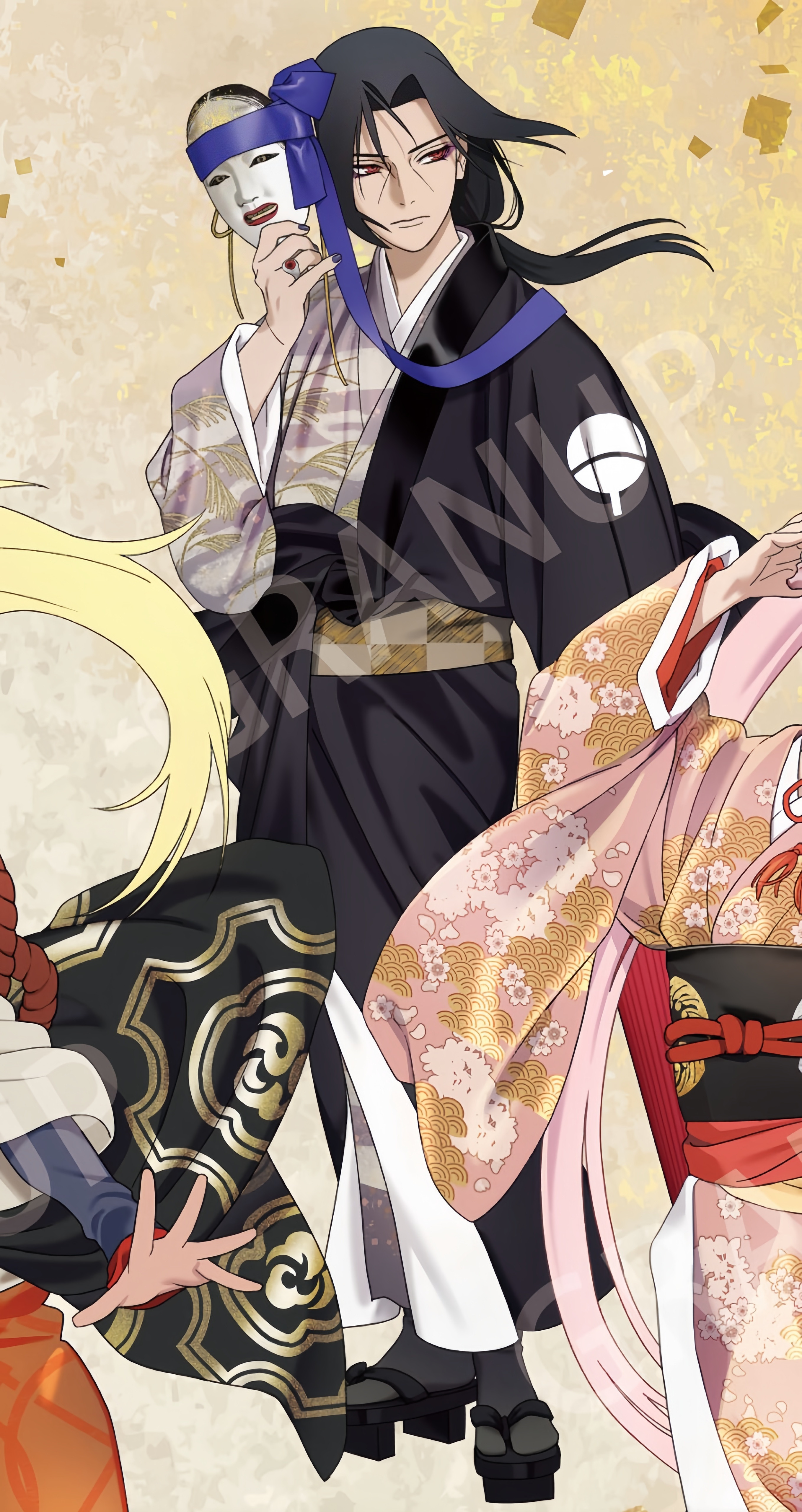 『火影忍者疾风传』GRANUP全新绘制的“彩面华”周边插图公开！🎉鸣人、