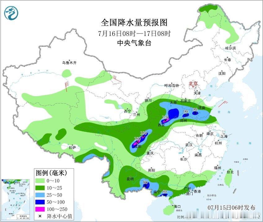 【强降雨】昨天到今晨，辽宁东部和吉林东部，因为台风巴威的影响，继续出现了暴雨-大