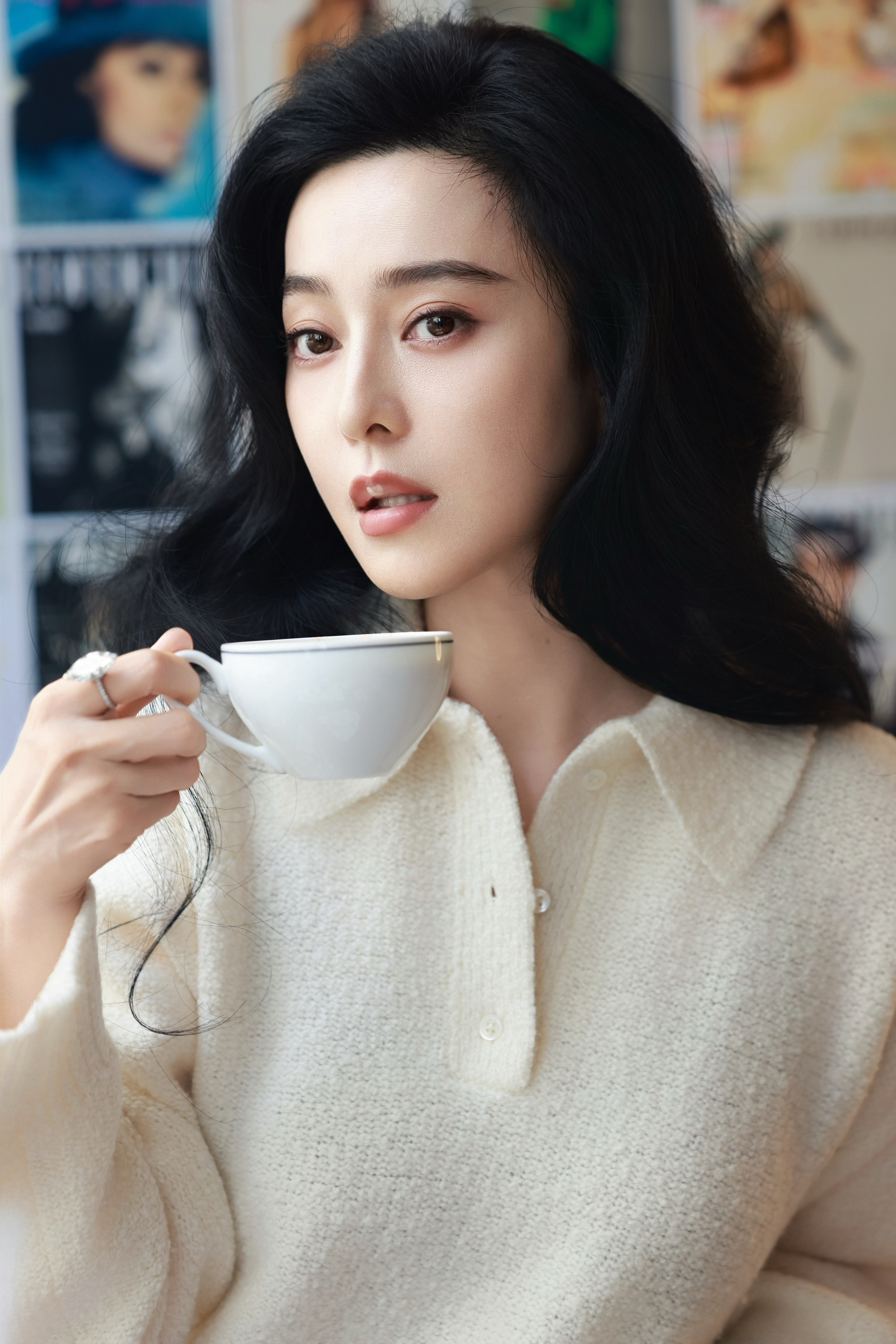 范冰冰xLOFFICIEL周日的午后，现身全球首家L’OFFICIELC