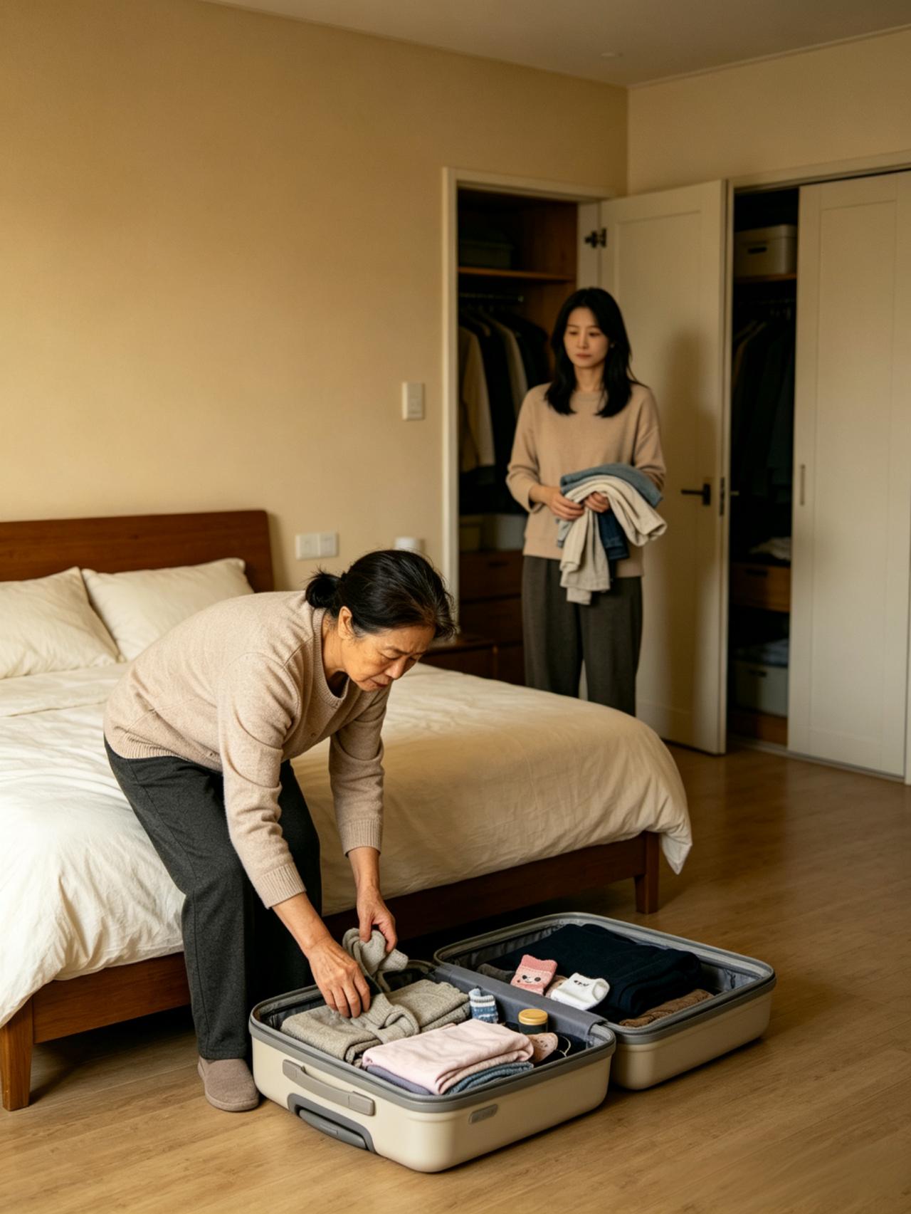 就这么一件小事，儿媳直接把我送回了老家。我帮儿子儿媳带孩子一年多，家里大大
