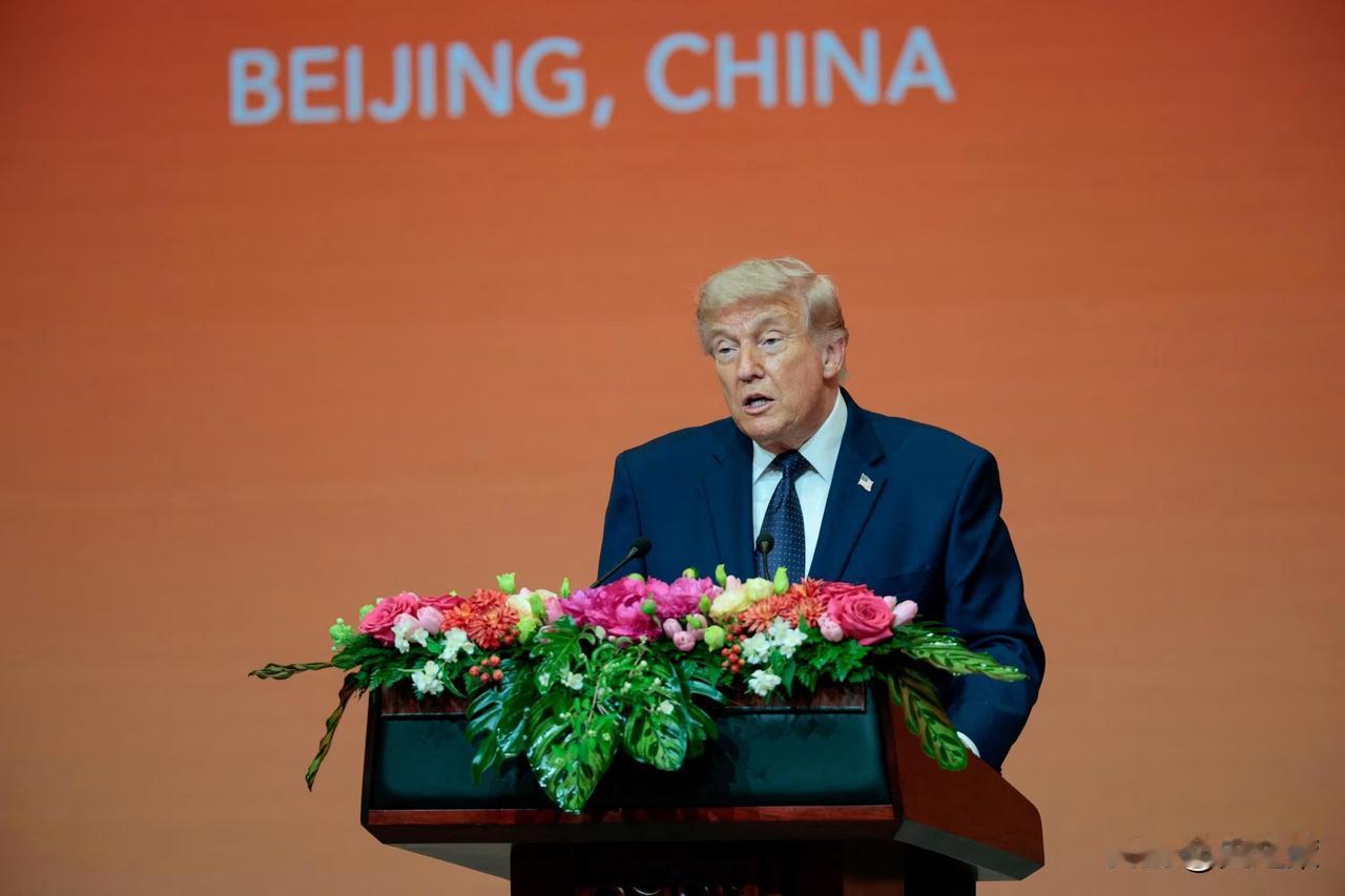 中方设国宴欢迎美方，特朗普致辞令人眼前一亮，现场邀请中方访美5月14日晚，中