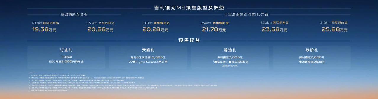 预售24小时订单超40000台冲进20万以内的预售价，看来是打动了不少人，毕竟