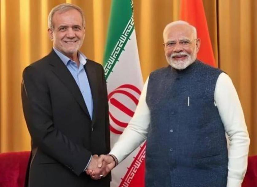 世界很魔幻去年5.7印巴空战后，伊朗第一个屁颠屁颠地跑到印度，两国签订了一个