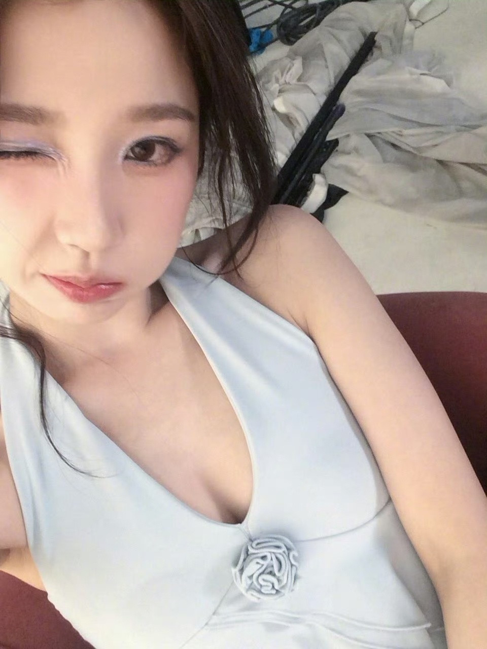蓝色系自拍🤳每日一鱼头​​​