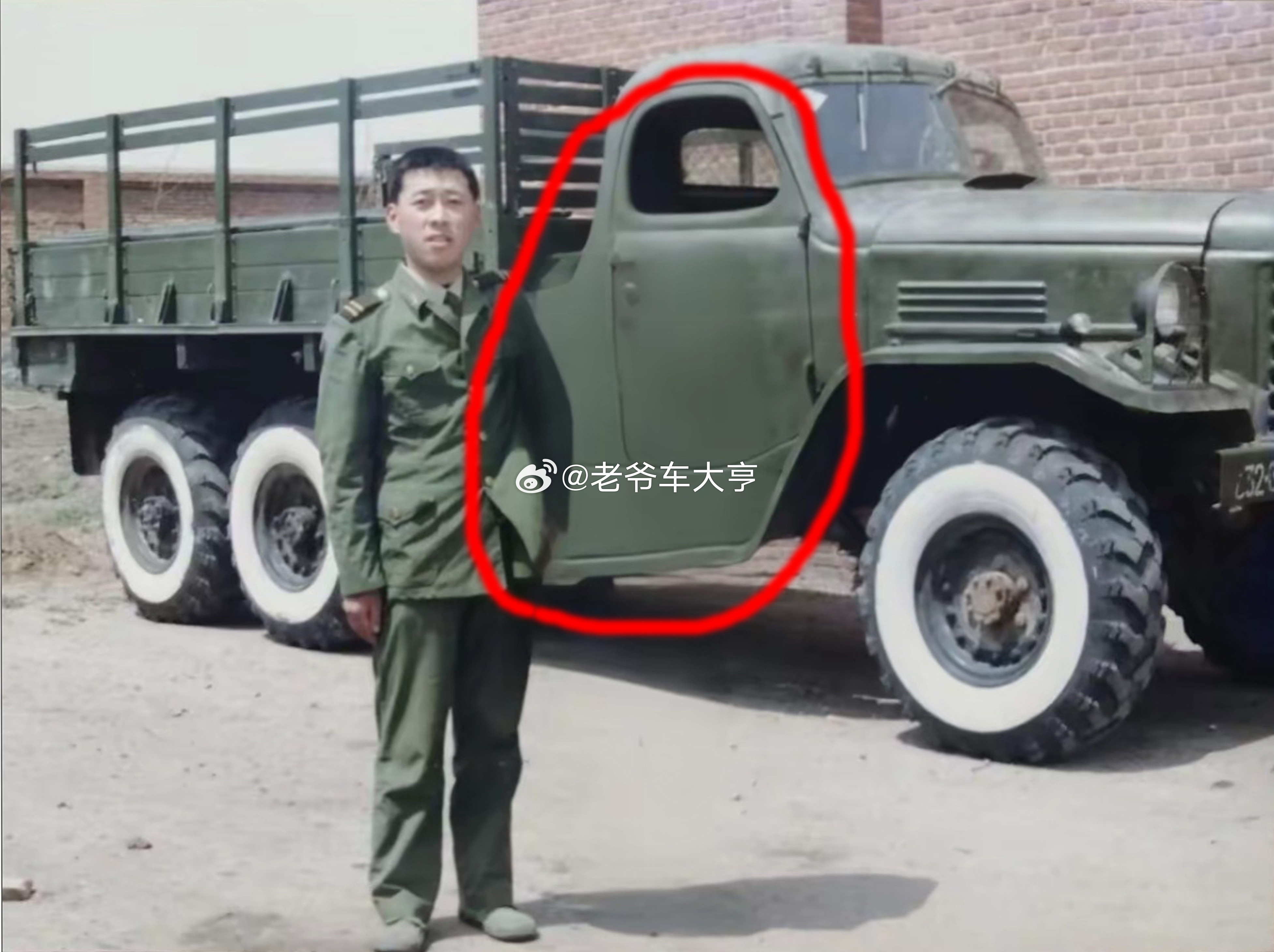 这种解放30驾驶室第一次见！古董车老爷车解放CA30A