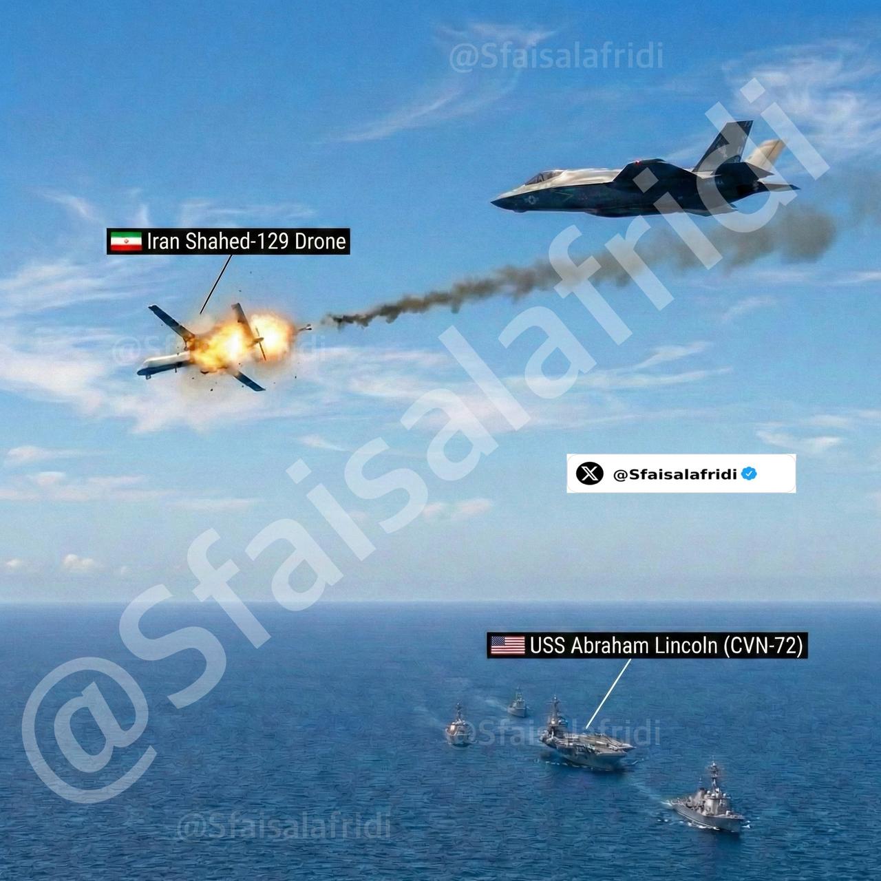 美国真正感到害怕了，一个破烂低成本无人机，精准找到美军航母位置：这件事本身就让人