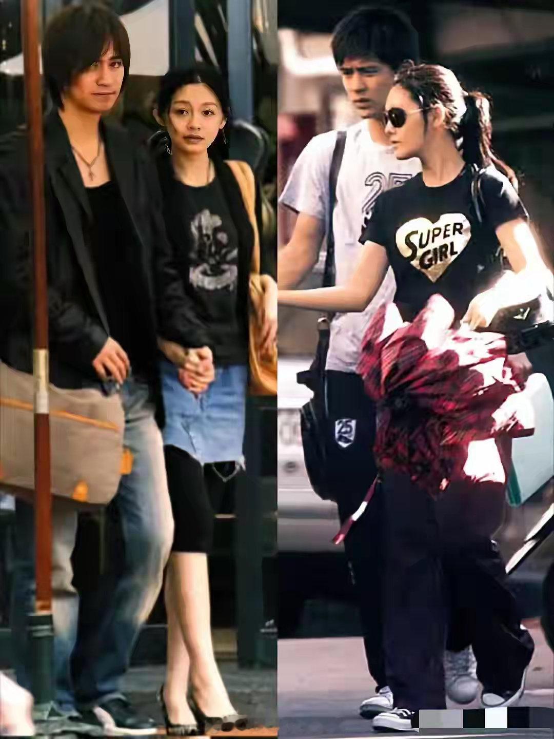 大S在和周渝民交往的时候周渝民也是很宠溺她无条件陪她各个名牌店shopping她