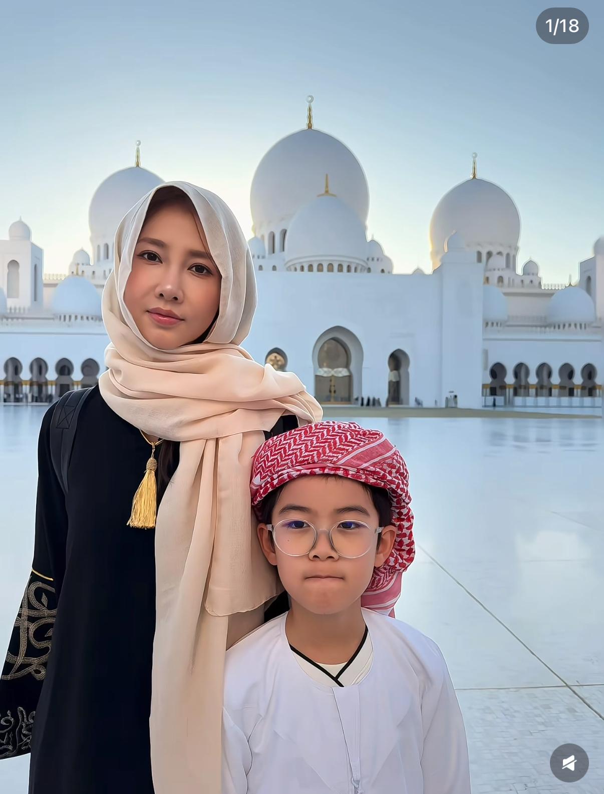 李茂弦子夫妇一家去阿联酋度假，但是没想到帆船酒店遭袭击中起火，李茂表示第一次离战