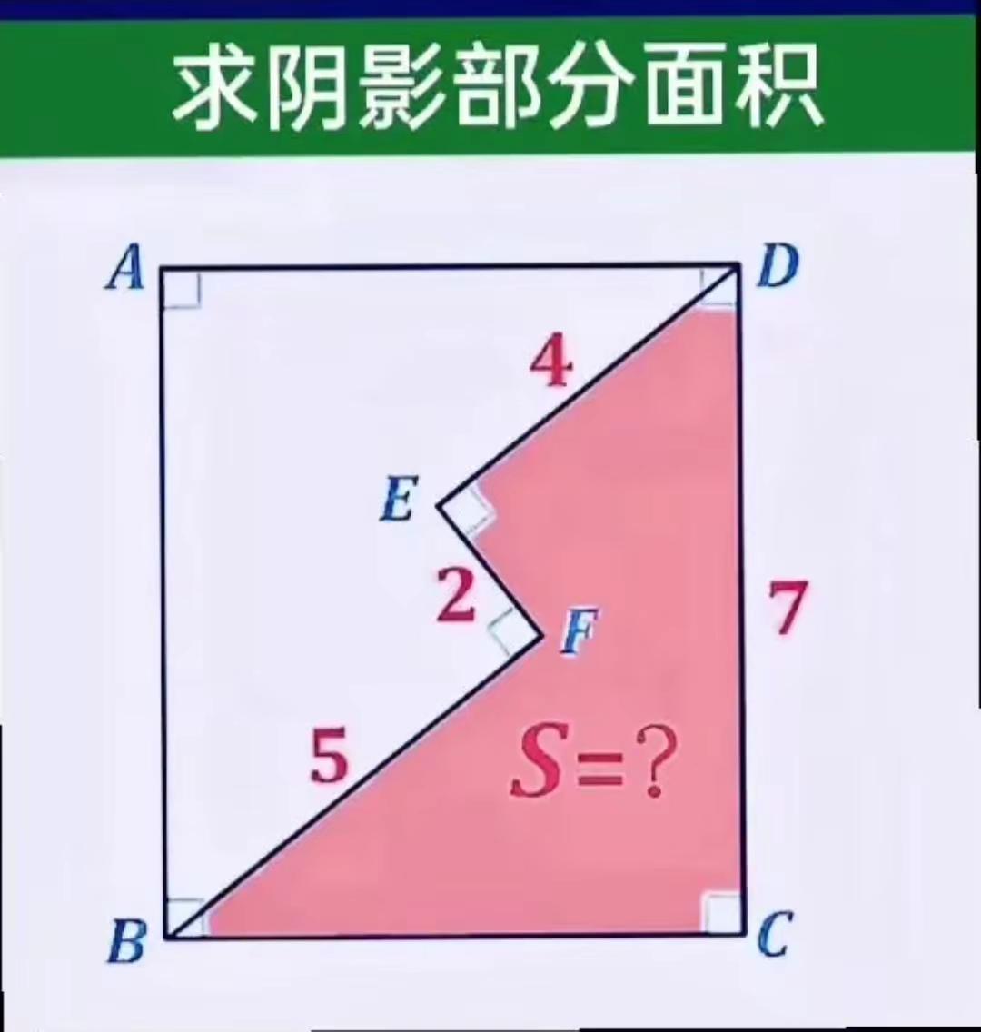 求阴影部分面积？