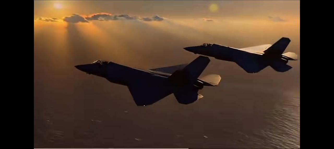 歼35编队出击，巡航祖国大好河山，那场面简直太震撼了！解放军东部战区多军兵力在台