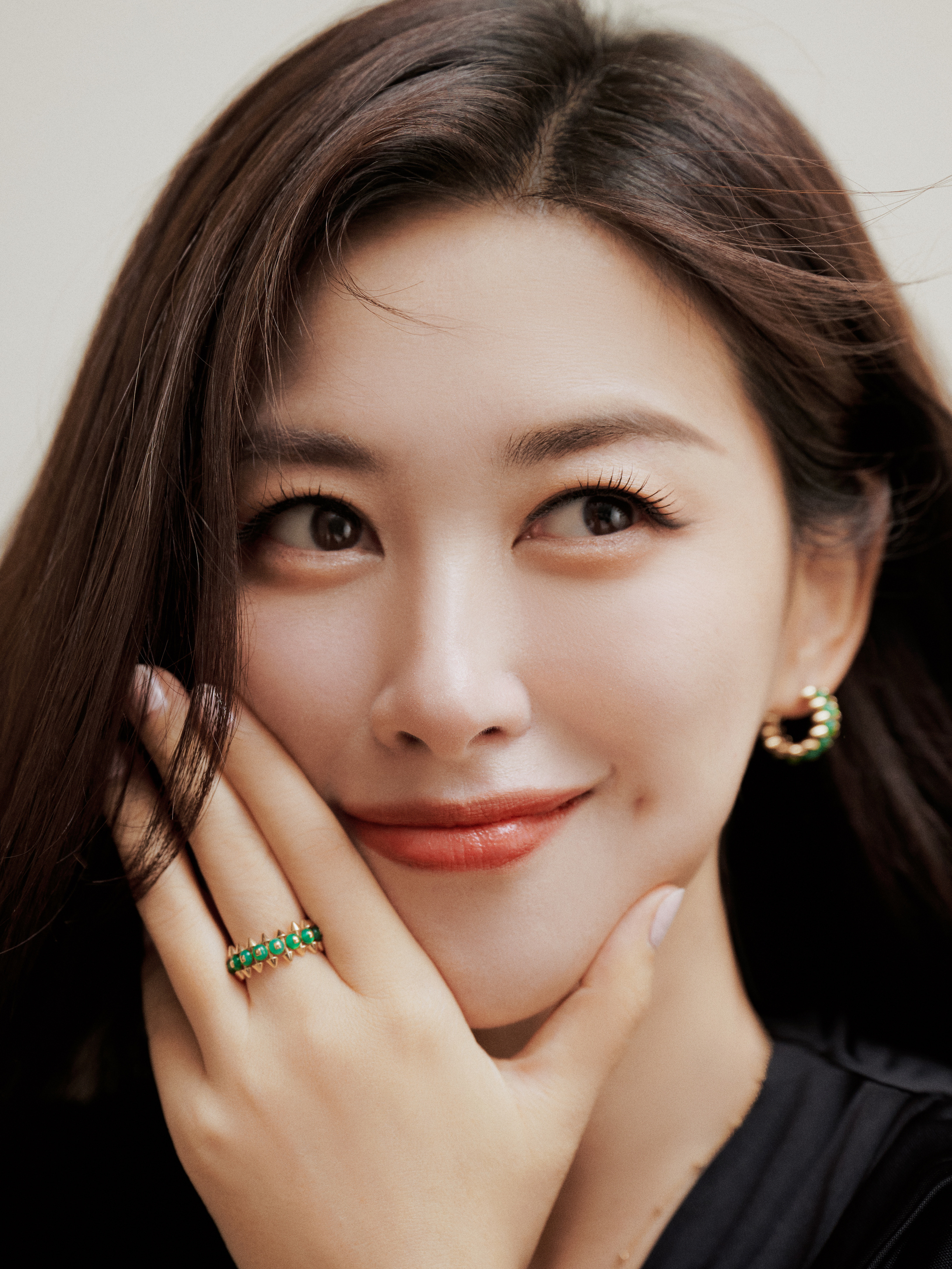 👠朱珠姐姐谦虚了朱珠我知道自己不是大美女