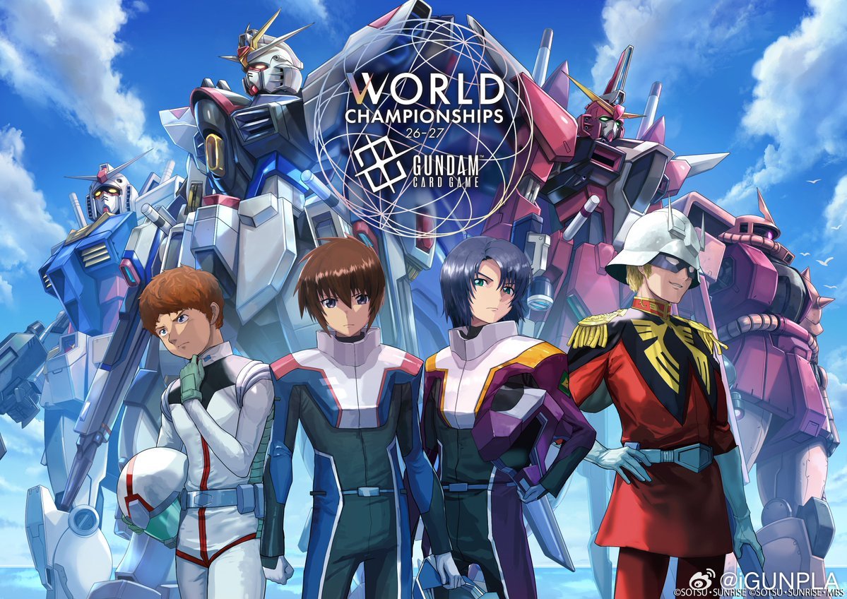 高达卡牌对战世界锦标赛26-27主视觉海报公开高达