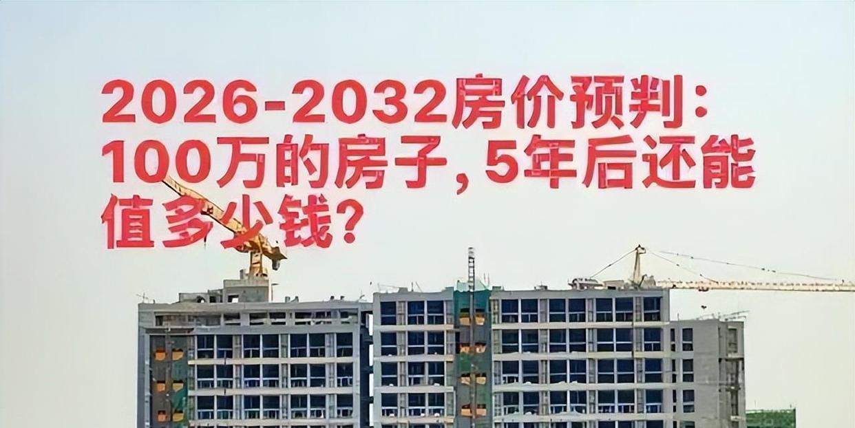 未来五年房价惊现两极裂变！手握100万的房子，5年后是财富翻倍还是资产缩水？北上