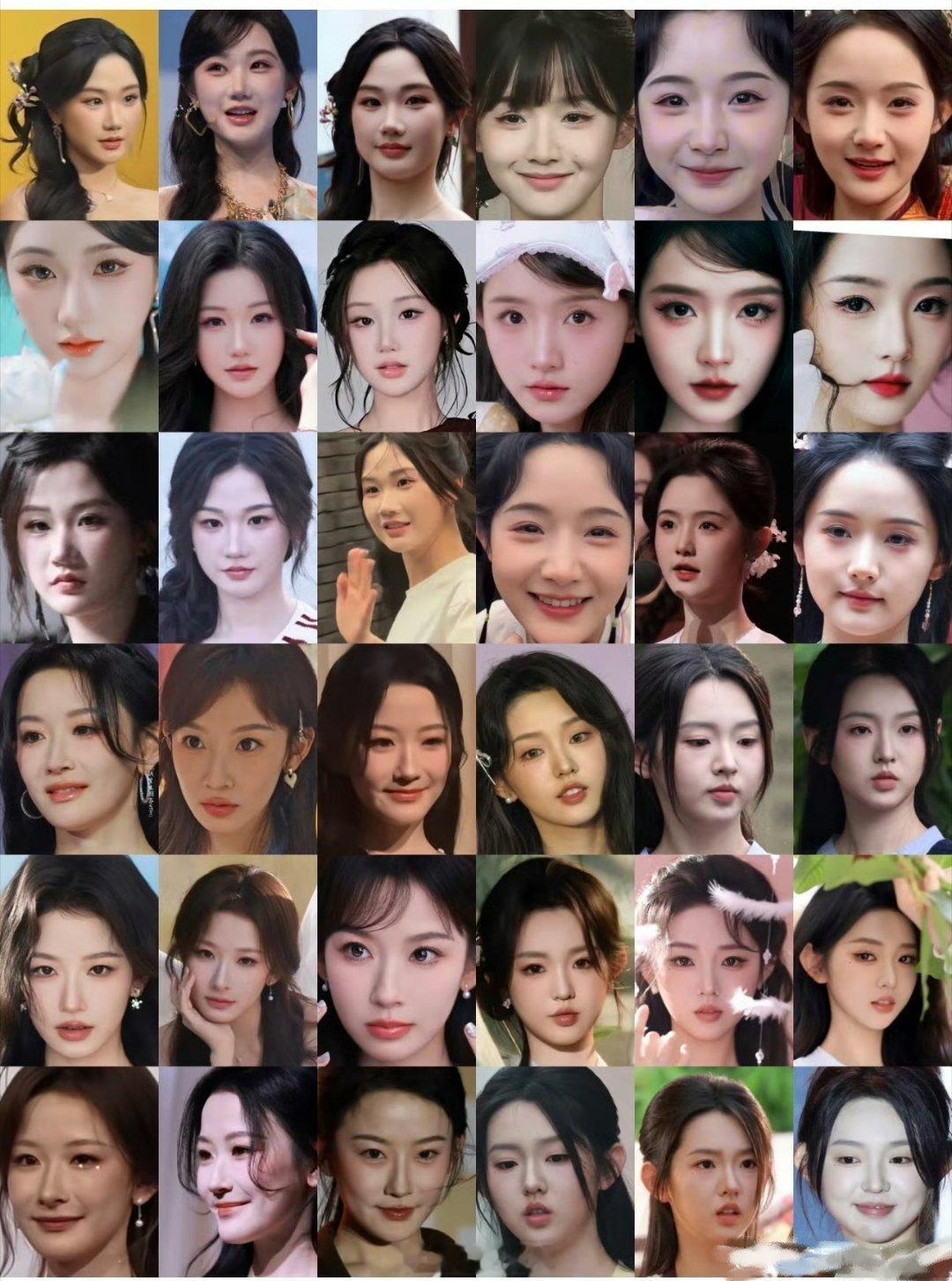 短婚顶流们的精修和生图，看看真实颜值水平​​​