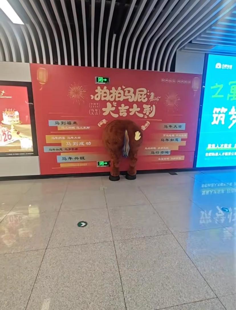 合肥地铁已经沉浸在自己的世界里，不知道天地为何物！合肥地铁合肥一处地铁站