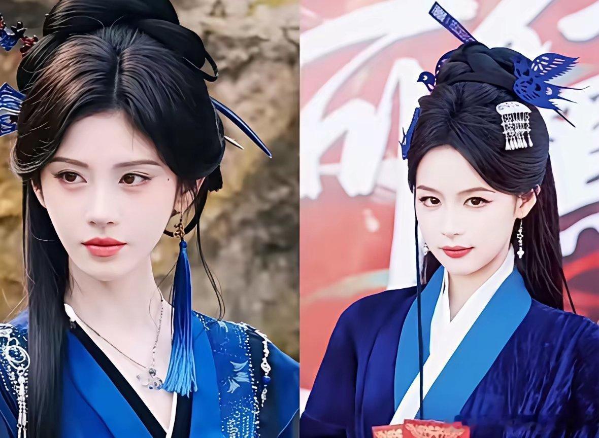 余茵说，穿什么衣服不是她能决定的。她没有刻意地去模仿谁。剧组给什么就穿什么，如果