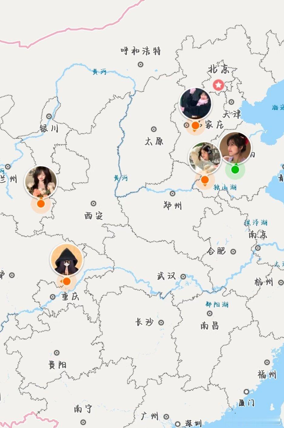 网友求问：五个人去哪里见面最合适？​​​
