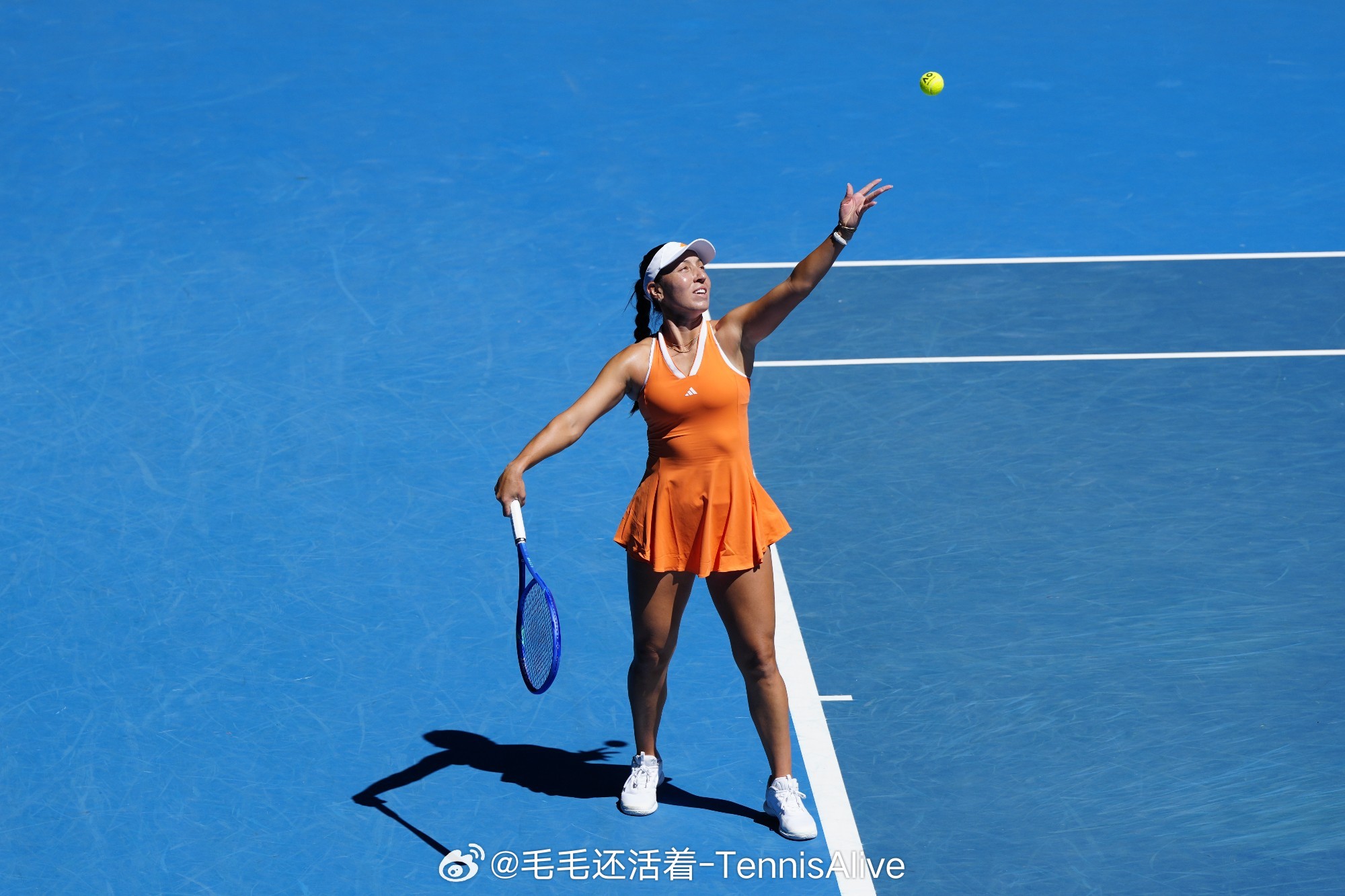 ✅第四次澳网八强✅第九次大满贯八强这场比赛佩古拉还是发挥很稳定。她的防守反击能力