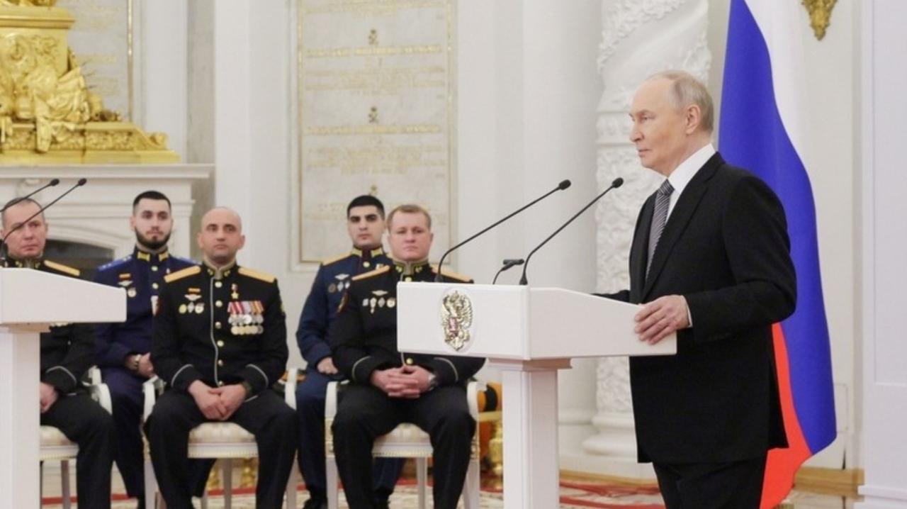 普京：俄罗斯将继续特别军事行动直至实现目标  俄罗斯总统弗拉基米尔·普京表