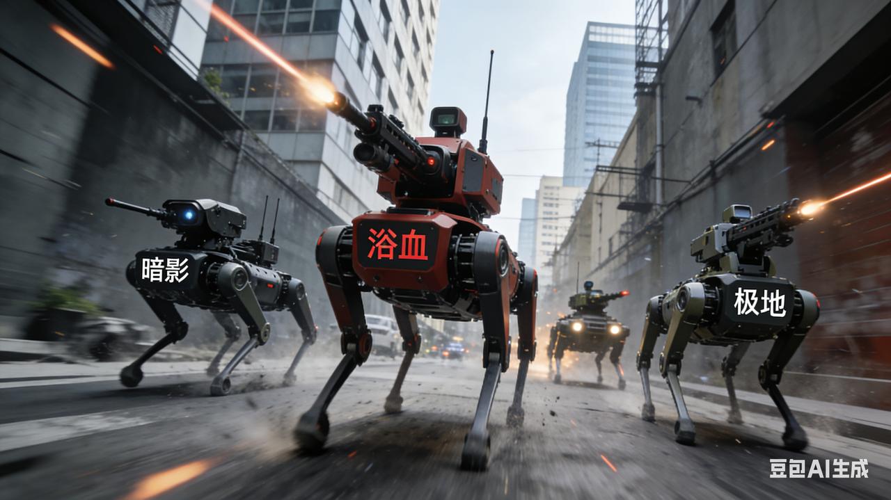 国产机器狼群实战化亮相，重塑未来陆战格局此次我国新一代机器狼群公开城市巷战