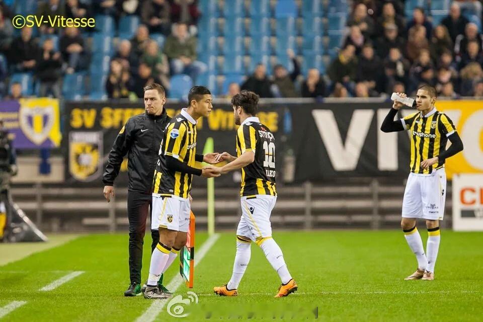 留洋今日张玉宁荷甲首秀十周年2016年2月13日，荷甲联赛第23轮，维特斯主场