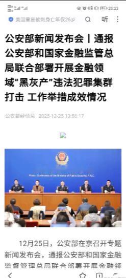 这一记重拳，终于还是落下来了。12月25日公安部那个会，听得人心惊肉跳，又暗自