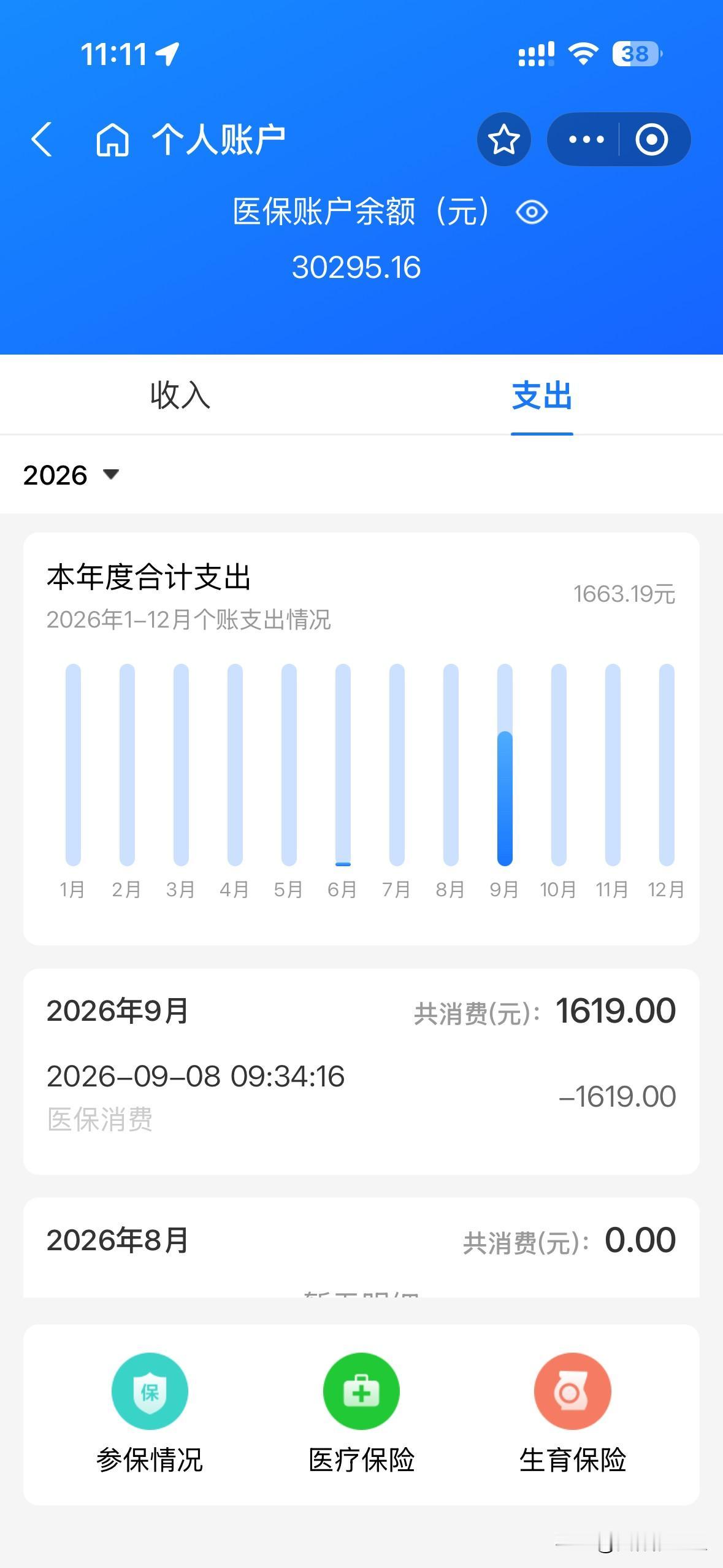 今天去社区医院打疱疹疫苗。看了一下我的医保账户有三万多，这个金额算什么水平？