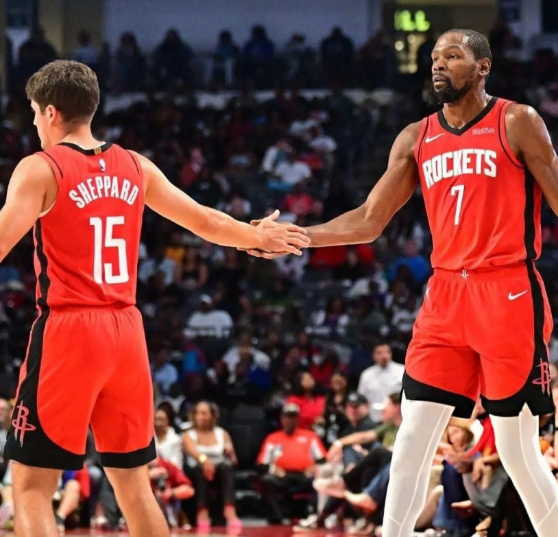 火箭想拿第三名，太难了！次轮打雷霆，更好！别看只比湖人、掘金少一个胜场，但是